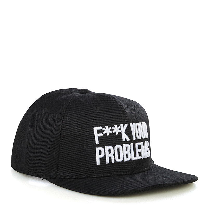 Кепка True spin Fuck Your Problems (Fuck Your-black)  - цена, описание, фото 1
